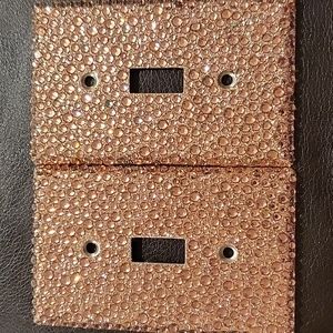 Rhinestone switch cover
